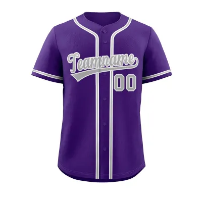 Custom Men Printed Single-Breasted Baseball Jerseys
