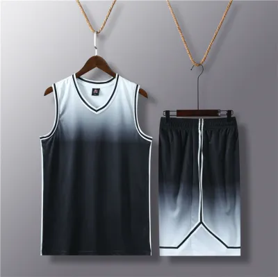 Men Casual Custom Logo Basketball Two-Piece Set