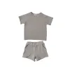 Suit Solid Gray