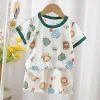 Short Sleeve TZ Green Animal