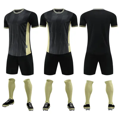 Custom Men Gradient Color Contrast Soccer Jerseys