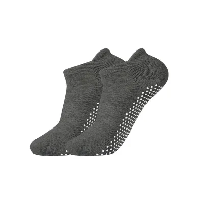 Professional Yoga Pilates Indoor Fitness Non-Slip Thickened Towel Bottom Floor Socks Ankle Socks Custom