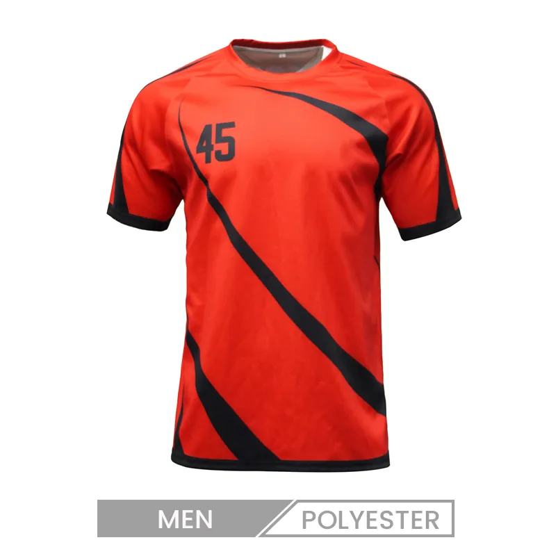 Custom Men Rugby Short Sleeve Football Jerseys