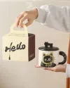 Yellow Cat-Gift Box