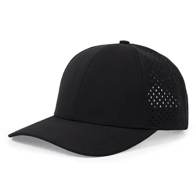 Simple Neutral Mesh Breathable Solid Color Dome Cap