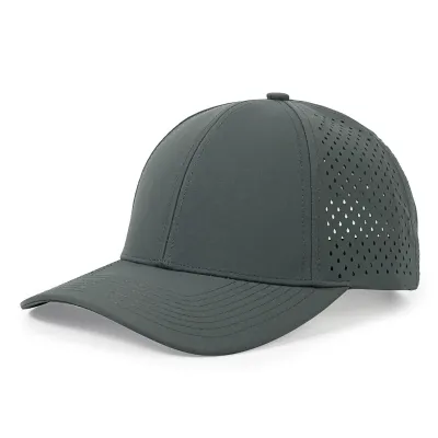 Simple Neutral Mesh Breathable Solid Color Dome Cap
