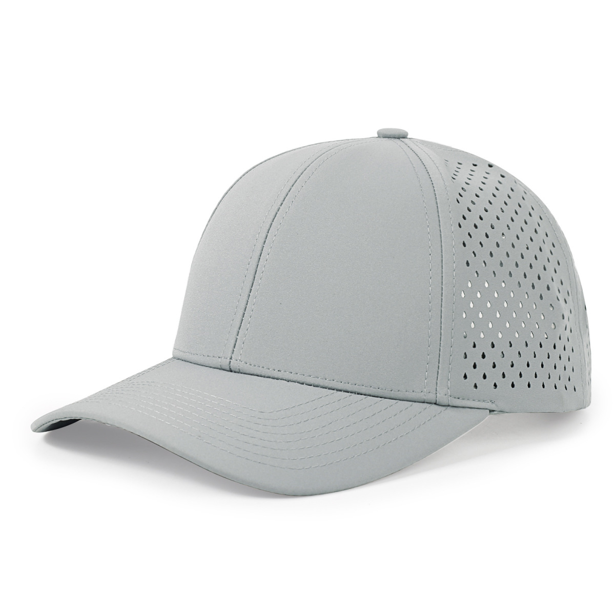 Wholesale Simple Neutral Mesh Breathable Solid Color Cap