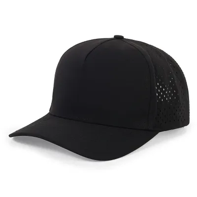 Simple Neutral Mesh Breathable Solid Color Dome Cap