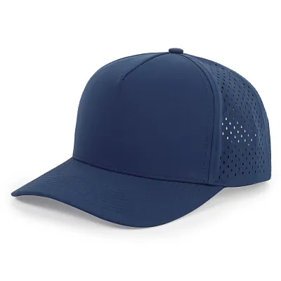 Simple Neutral Mesh Breathable Solid Color Dome Cap