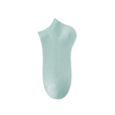 Invisible Boat Socks Women Summer Thin Pure Cotton Mesh Breathable No-Show Socks Custom