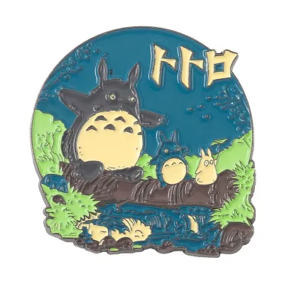 Women Fashion Cartoon Pattern Alloy Brooch Personality Trendy Two-Dimensional