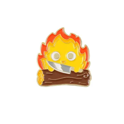 Women Fashion Cartoon Pattern Alloy Brooch Personality Trendy Two-Dimensional