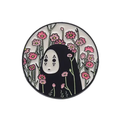 Women Fashion Cartoon Pattern Alloy Brooch Personality Trendy Two-Dimensional