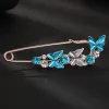 Big Pin Butterfly Blue