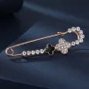 Big Pin Four-Leaf Clover Gold