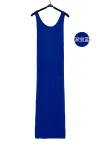125Cm Long Dress Deep Blue