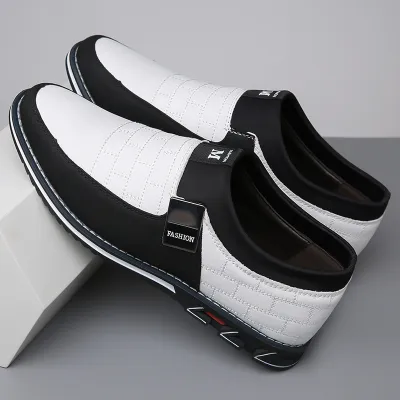 Plus Size Men Fashion Contrast Leisure Shoes