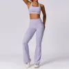 8047 Bra Flared Pants Romantic Purple