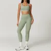 8047 Bra Trousers Pea Green