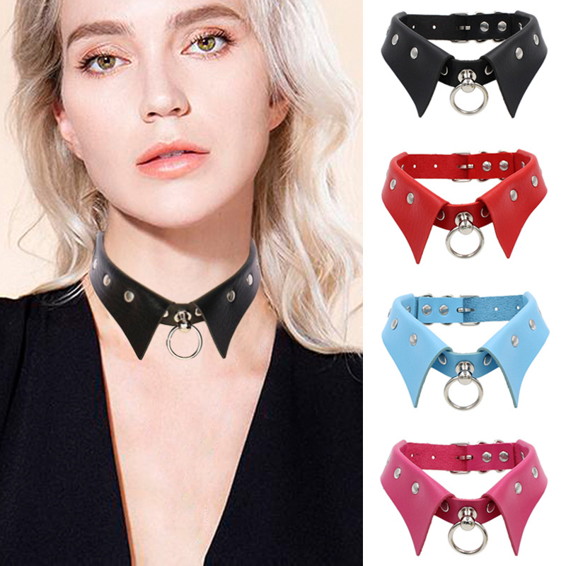 Good Custom Punk Leather Collar