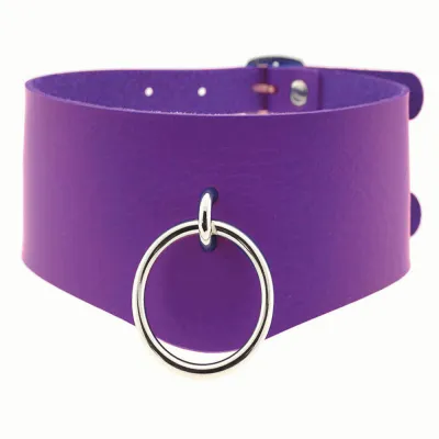 Women Exaggerated Nightclub Punk Gothic O-Shaped Collar Necklace