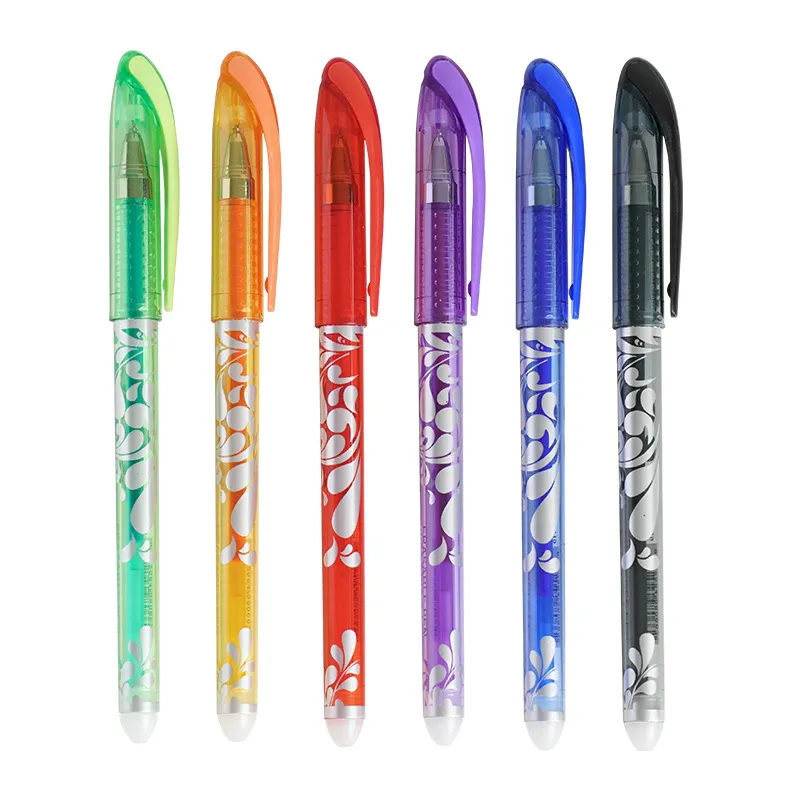Blue and White Porcelain Erasable 0.5mm Gel Pen Simple Plastic Stainless Steel