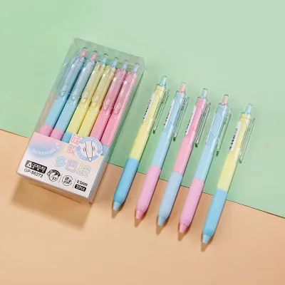 Cartoon Press On 0.5 Black Jumping Gel Pen Office Stationery