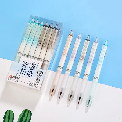 Cartoon Press On 0.5 Black Jumping Gel Pen Office Stationery