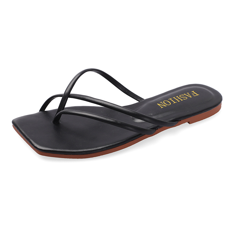 靴 plllllleeeasse flip-flops (BLACK) LEATHER FLIP FLOPS - BLACK | COS