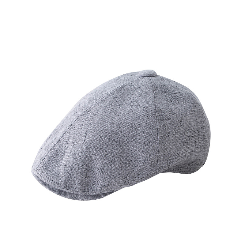 Wholesale Women Retro Casual Linen Beret