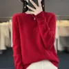 Cherry Red [Round Neck]]