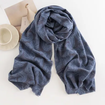 Women's Fashion Printed Cashmere Long Scarf 65x180CM