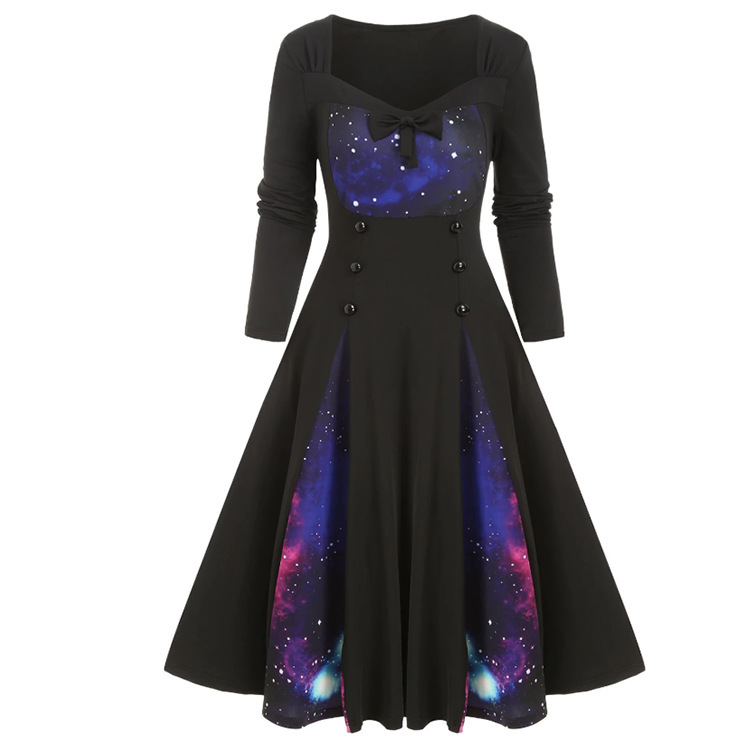 タグ付☆カスタネ　 オケージョン Bell sleeve color dress 61GjK9y46ZL._UY350_.jpg