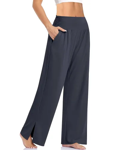 Athleisure Women Casual Wide Leg Pants