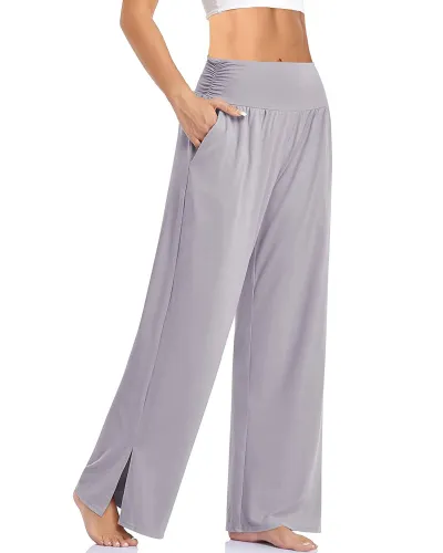 Athleisure Women Casual Wide Leg Pants