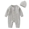 Grey Twist With Hat -04