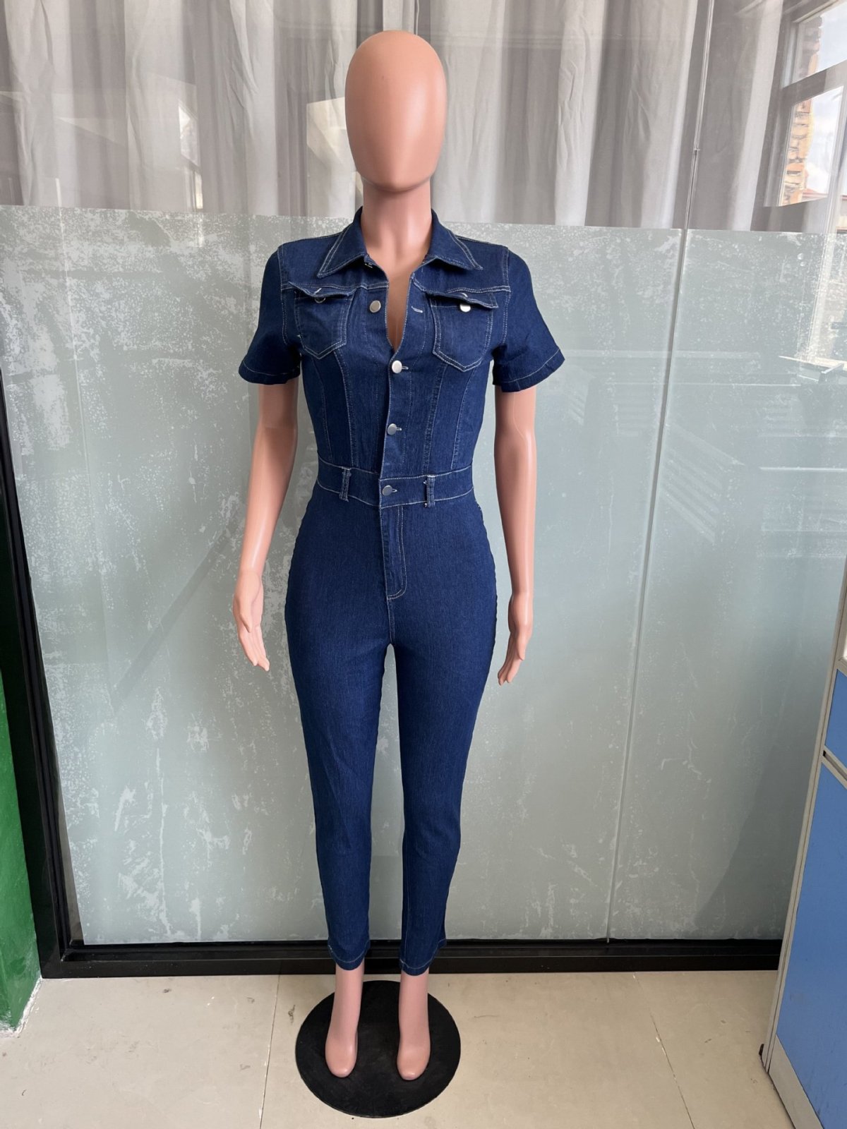 Zara NEW Denim Jumpsuit size XS | eBay