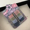 Small Windmill Suit-Pink Coffee Blue