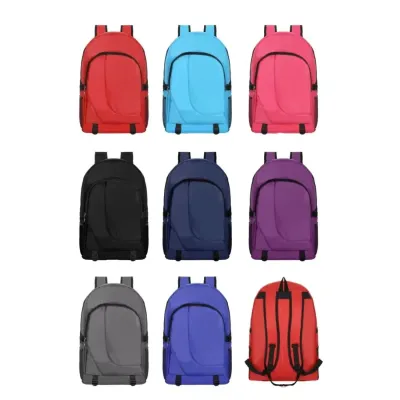 Bulk Trade Casual Color Blocking Large Backpack