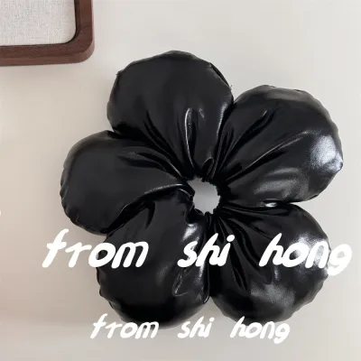Elegant Style Women Solid Color Satin High Elasticity Hair Accessories Rope