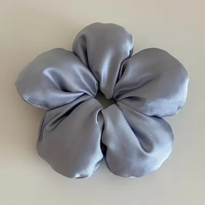 Elegant Style Women Solid Color Satin High Elasticity Hair Accessories Rope