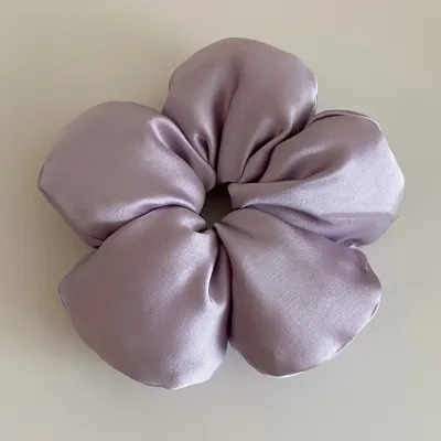 Elegant Style Women Solid Color Satin High Elasticity Hair Accessories Rope