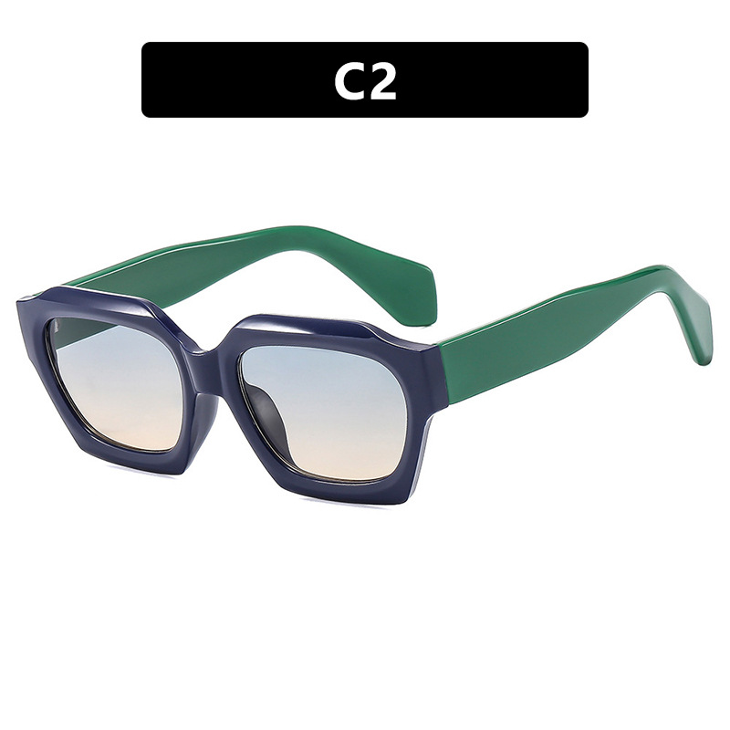Wholesale Polygon Irregular Fashion Square Sunglasses