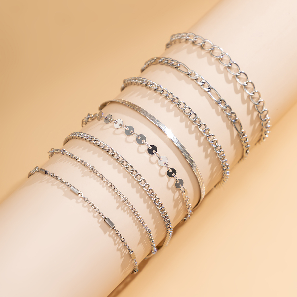 Wholesale Women Fashion Claw Chain Butterfly Snake Bone