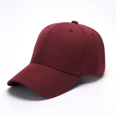 Simple Solid Color Dome Sunscreen Cap