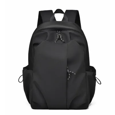 Simple And Fashionable Solid Color Large Capacity Oxford Cloth Backpack