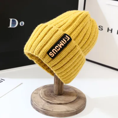 Autumn Winter Fashion Knitted Acrylic Hat