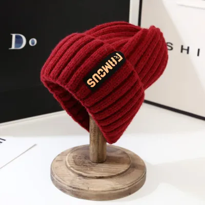 Autumn Winter Fashion Knitted Acrylic Hat