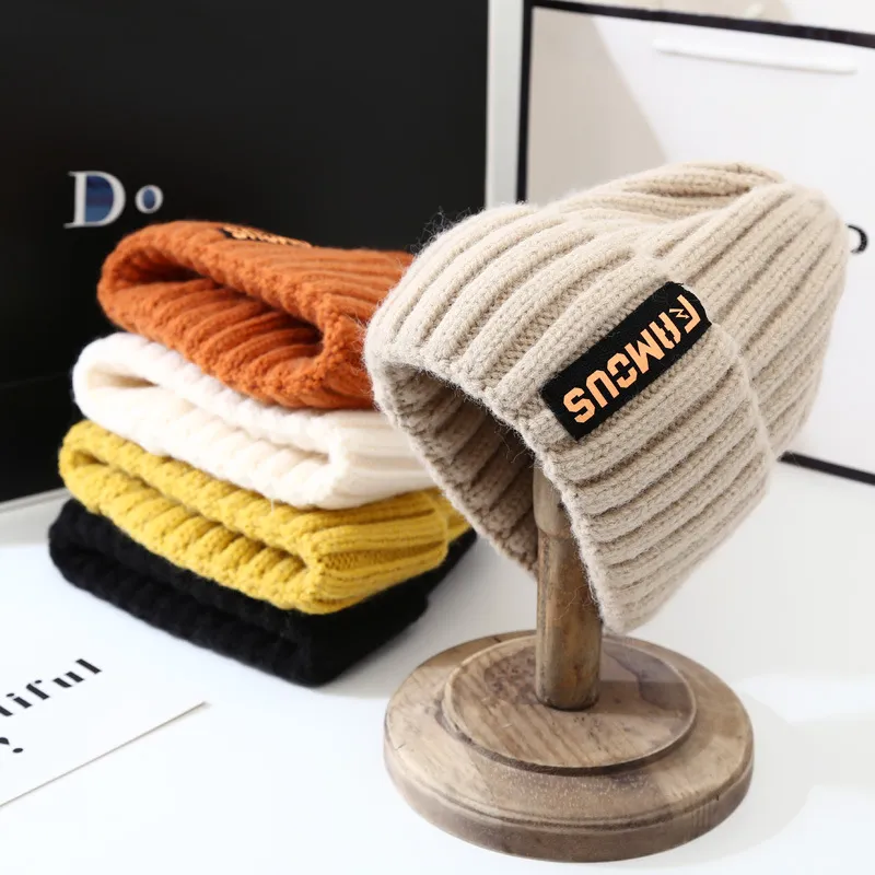 Autumn Winter Fashion Knitted Acrylic Hat