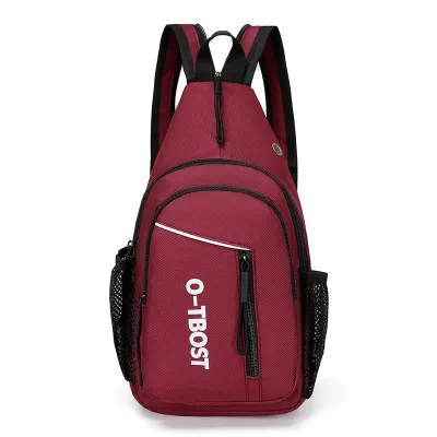 Multi-Functional Single Double Shoulder Crossbody Unisex Backpack Fashion Travel Chest Bag